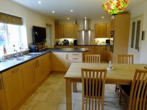 Kitchen decorated with Farrow & Ball paint